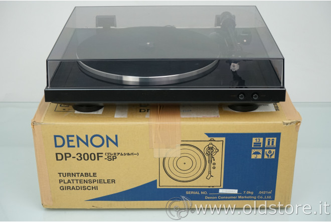 DENON DP 300 F USATO INTAGE IN VENDITA IMBALLO