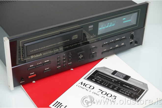 MCINTOSH MCD 7005 USATO VINTAGE IN VENDITA MANUALE