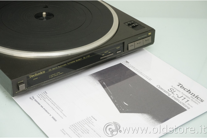 TECHNICS SL J11D USATO VINTAGE IN VENDITA MANUALE