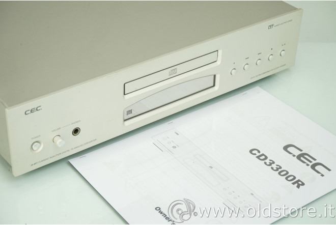 CEC CD 3300R USATO VINTAGE MANUALE