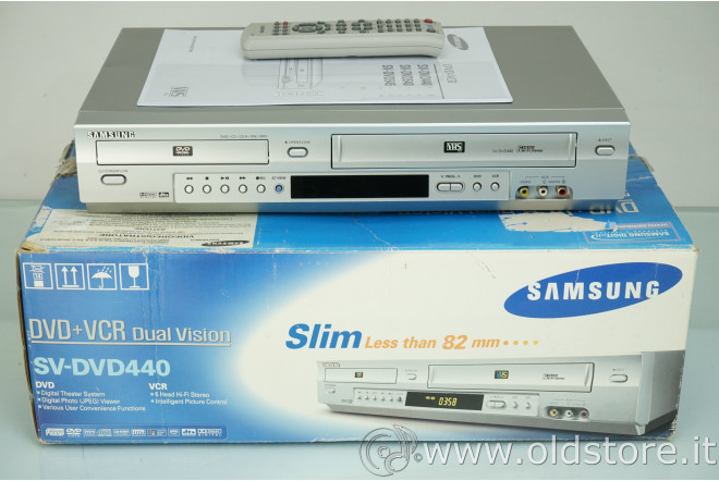 SAMSUNG SV DVD440 USATO VINTAGE IN VENDITA IMBALLO