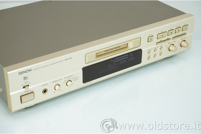 DENON DMD 800 REGISTRATORE MD VINTAGE SOPRA