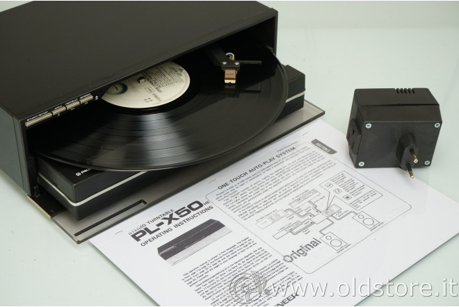 PIONEER PL X50 GIRADISCHI A CINGHIA VINTAGE COMPLETO