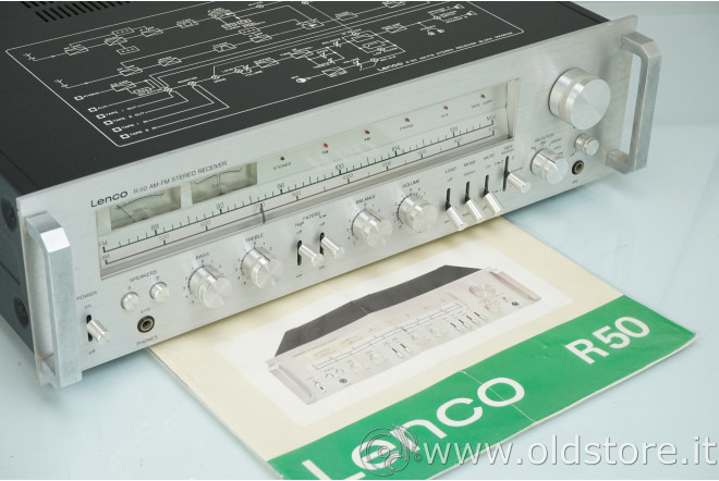 LENCO R50 SINTOAMPLIFICATORE VINTAGE MANUALE