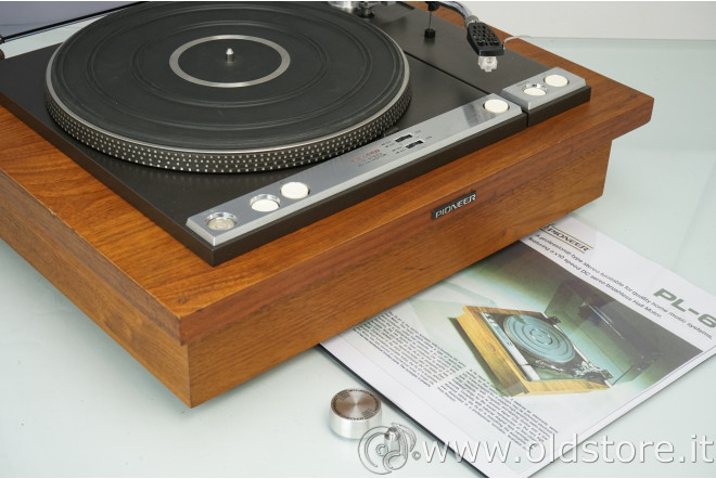 PIONEER PL 61 GIRADISCHI VINTAGE A CINGHIA MANUALE